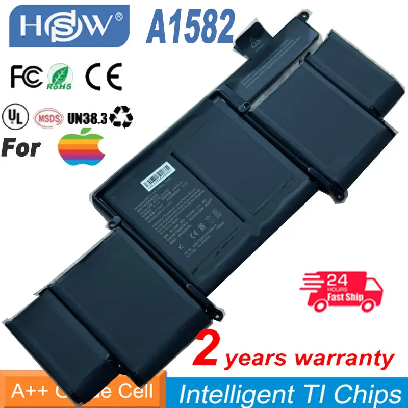 A1582 A1493 Аккумулятор для ноутбука Apple MacBook Pro 13 дюймов Retina A1502 2013 2014 2015 год 020-00010