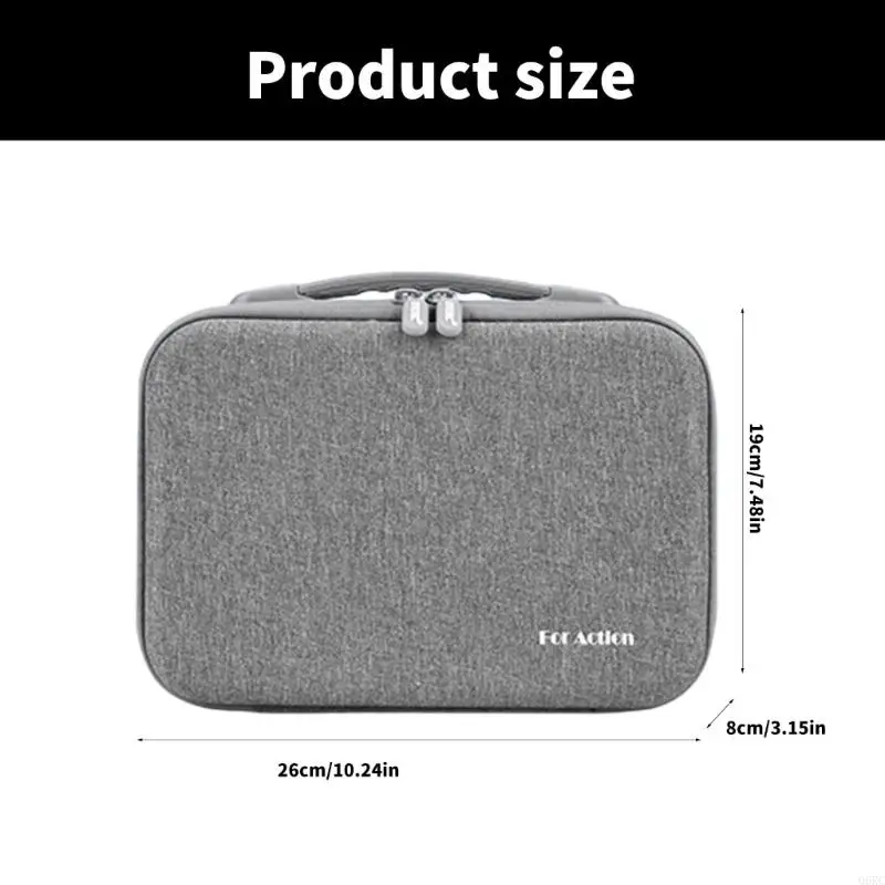 Q6RC Travel Returing Case для Action 5 Professional Camera Portable Bag Sacdizer с компартментом для проверки (art.: 3920ccc4798d3) - 3920ccc4798d3