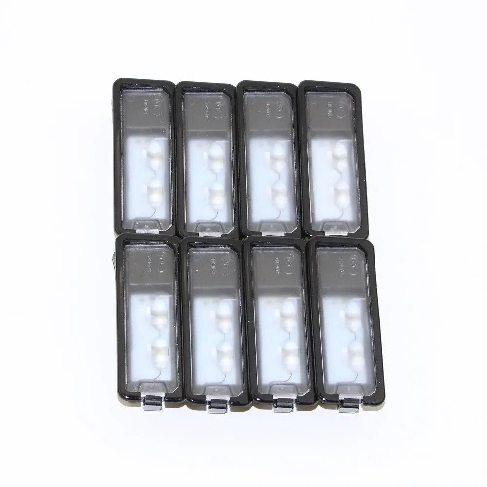 8 шт. OEM освещение номерного знака светодиодная лампа номерного знака 35D 943 021 A 1K8 943 021 C подходит для VW Passat B7 Golf MK7 Scirocco CC Polo 6R