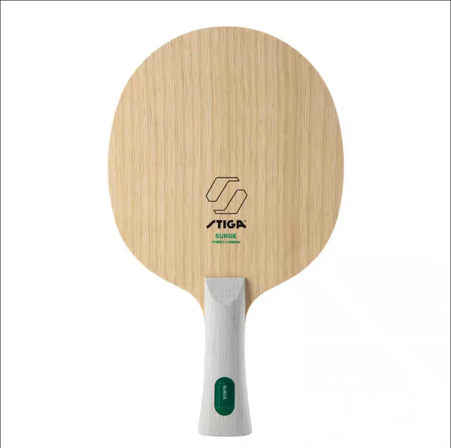 STIGA SURGE HYBRID CARBO Surging Mixed 5 Wood 2, карбон, встроенный ароматный карбоновый шарик для пинг-понга, карбоновая нижняя пластина