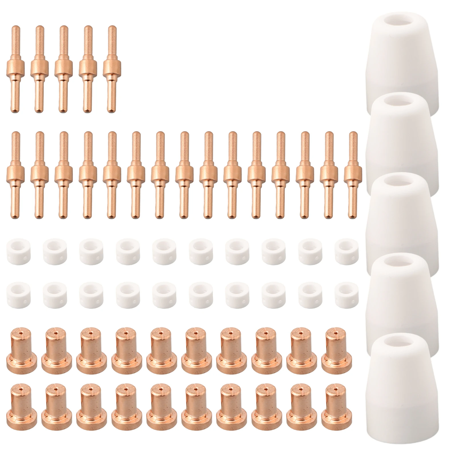 Фото Аксессуары для сварки Mitech 65pcs CUT30-50 для Parkside Jasic PT31 Riland, набор аксессуаров для сварки, абсолютно новый №4