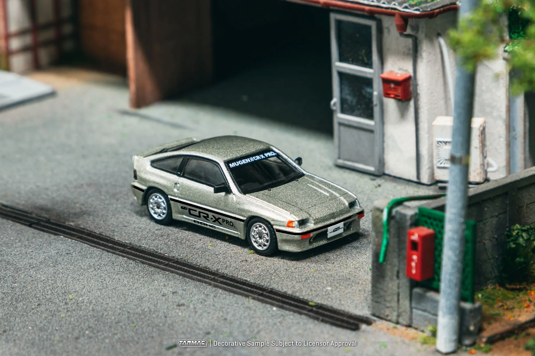 Фото TW Tarmac Works 1:64 Ballade Sports MUGEN CR-X PRO Серебряная литая модель автомобиля №5