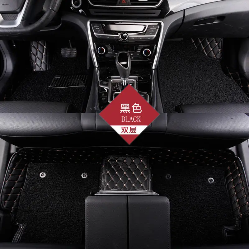 Фото Кожаный автомобильный коврик 5D XPE, совместимый со всеми сериями Mercedes №3
