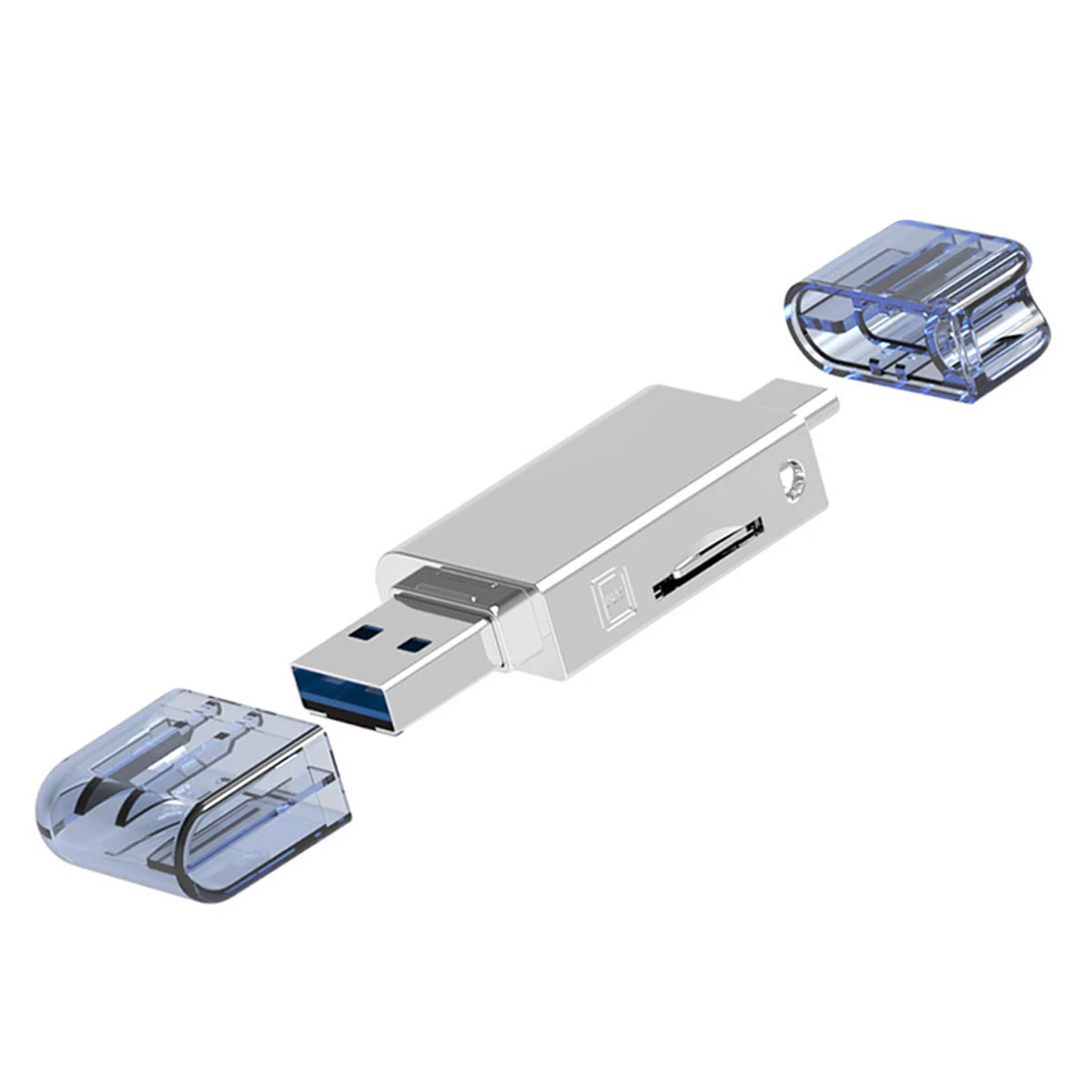 Фото USB-C Type C /USB 2,0 до NM Nano устройство для чтения карт памяти TF Micro-SD для мобильных телефонов Huawei и ноутбуков №5