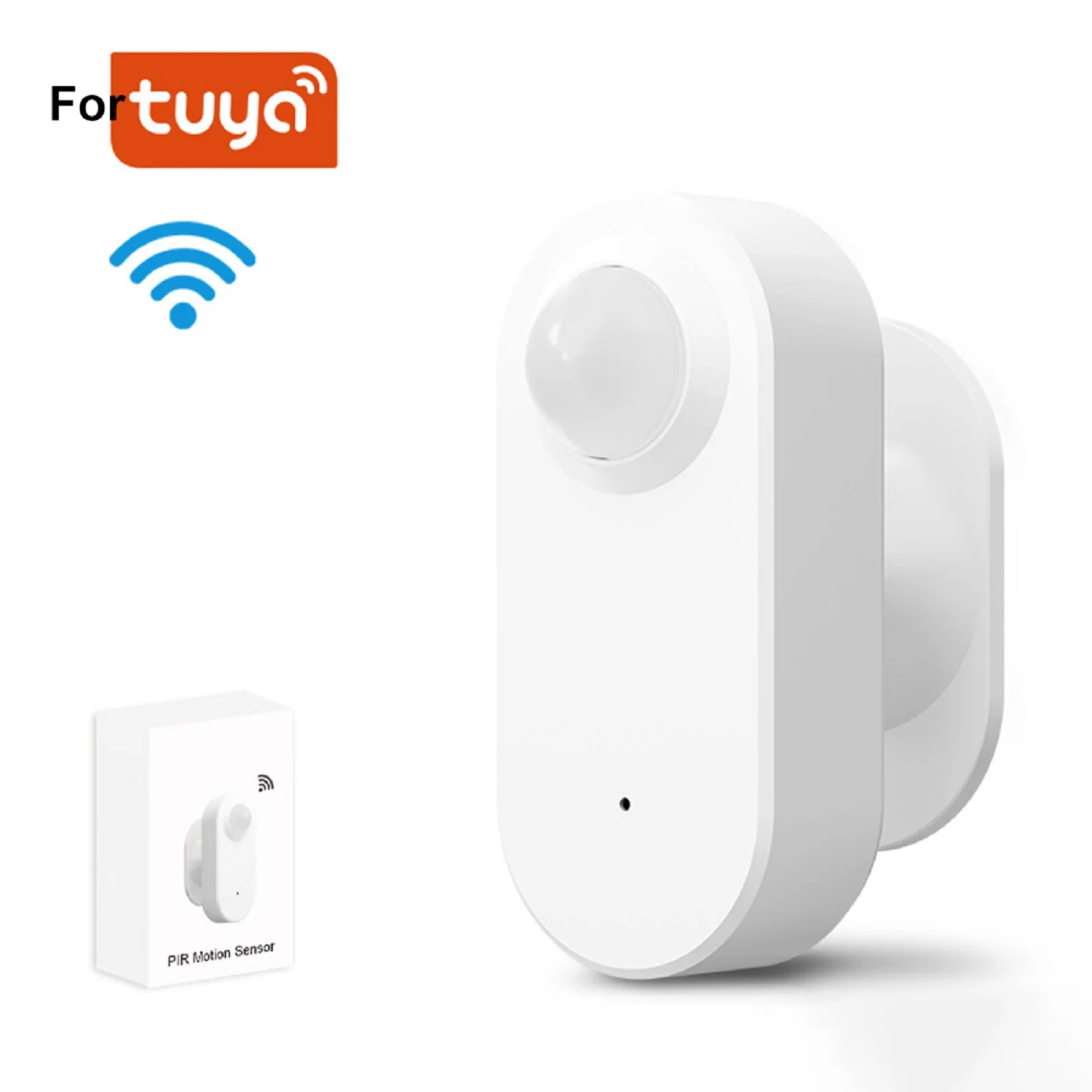 Фото 1 шт. пластик для Tuya WIFI человека инфракрасный датчик движения Smart для Zigbee3.0 датчик движения PIR инструменты белый №2