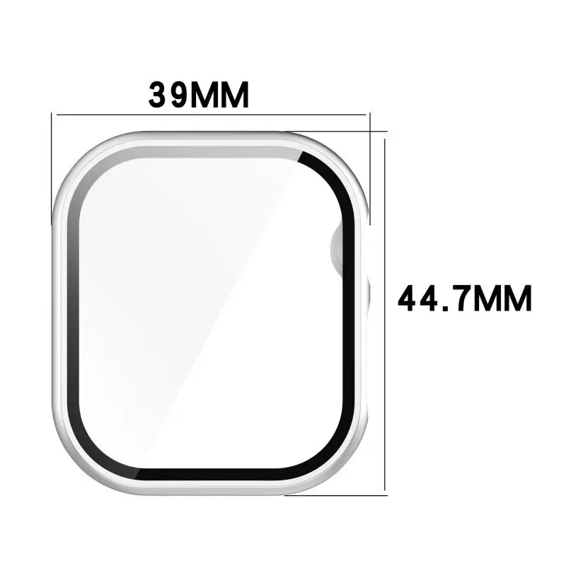 Фото Закаленное стекло для Apple Watch 10 42 мм 46 мм, защитная пленка для экрана бампера из поликарбоната iWatch series 10, аксессуары X №2