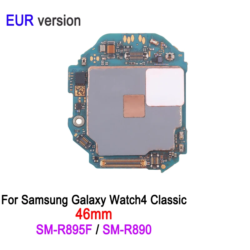 Оригинальная EUR SM-R895F материнская плата для Samsung Galaxy Watch4 Classic 46 мм SM-R895F/ SM-R890, запасная часть для материнской платы умных часов