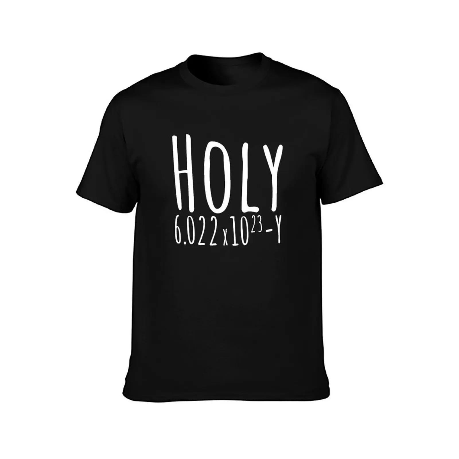 Фото Футболка Holy Avogadro, Мужская футболка с рисунком, винтажная Мужская футболка с рисунком №2