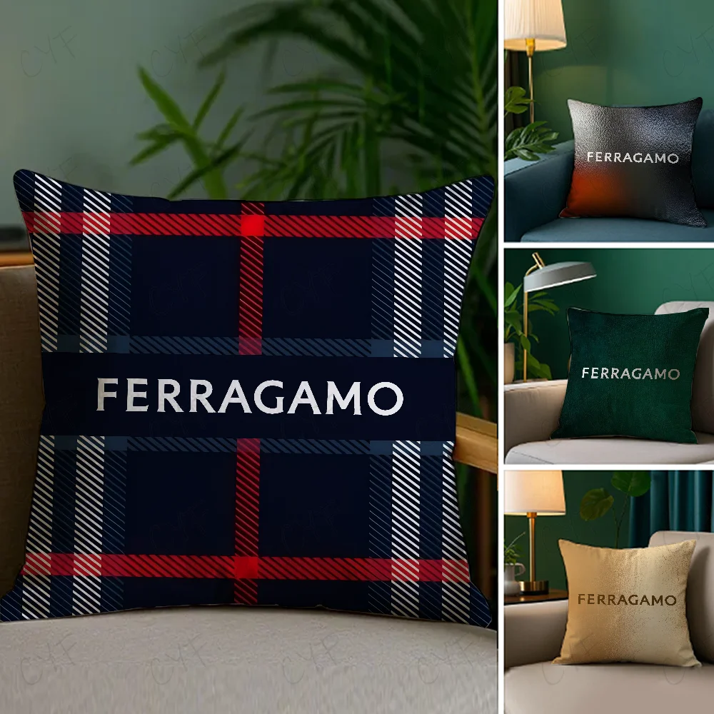 Классическая наволочка Passion F-Ferragamo, противопыльная наволочка, невидимая молния, шелковистая короткая плюшевая наволочка для дивана