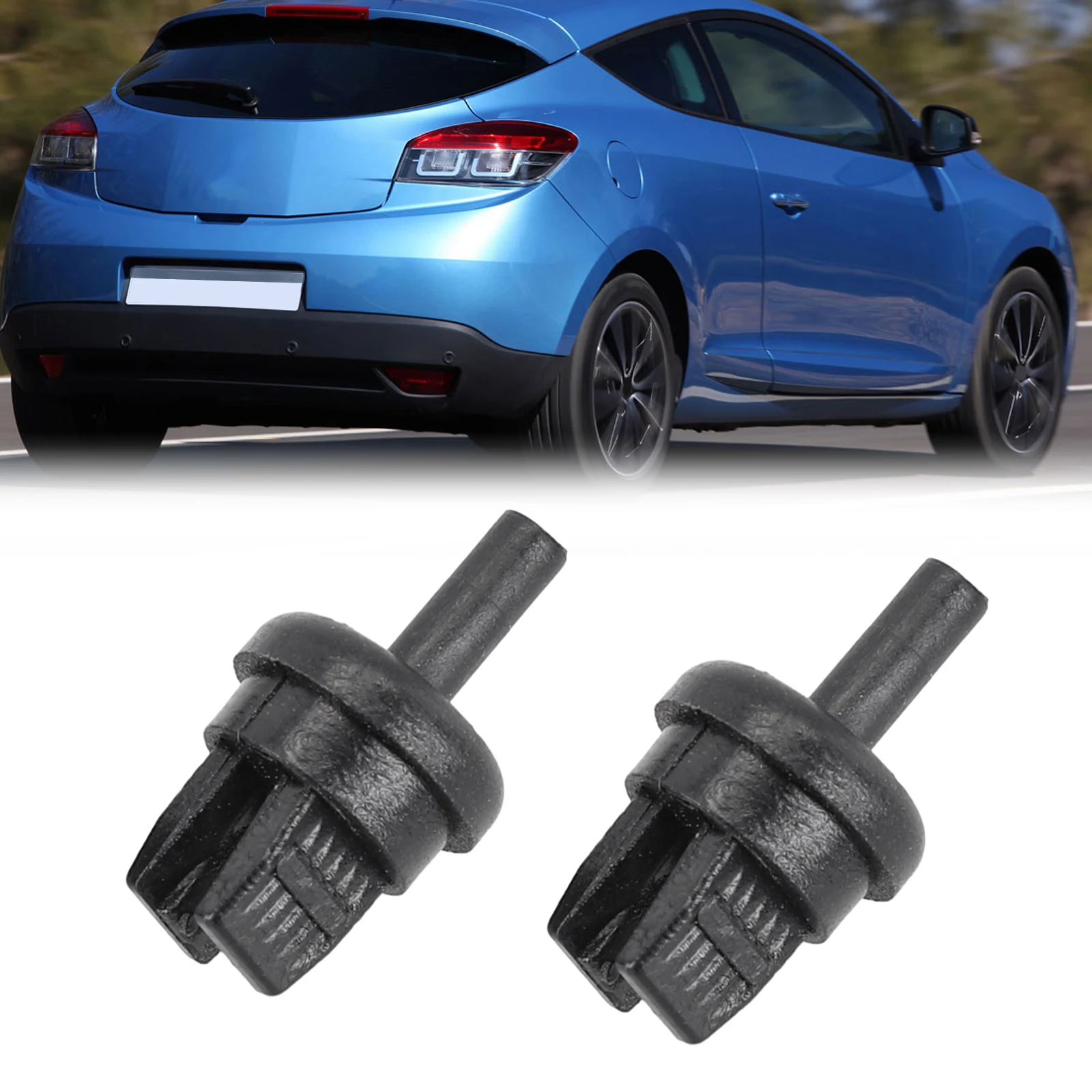 Надежные функциональные зажимы для полки для посылок Clio Megane Scenic Modus, легкий доступ к вашим вещам