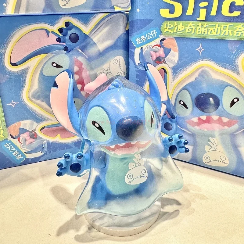 Disney Disney Stitch Cute Series слепая коробка Заводная кукла Аниме Kawaii Модель игрушки Коллекция украшений Орнамент Подарок на день рождения (art.: 3920cd9bc005a) - 3920cd9bc005a