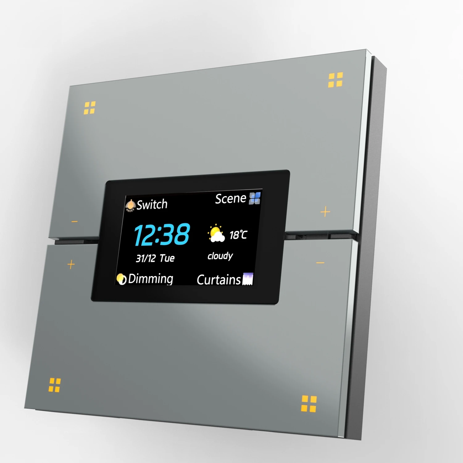 Фото M9-pro TuYa zigbee Интеллектуальный переключатель интеллектуальный Многофункциональная панель Домашняя автоматизация №3