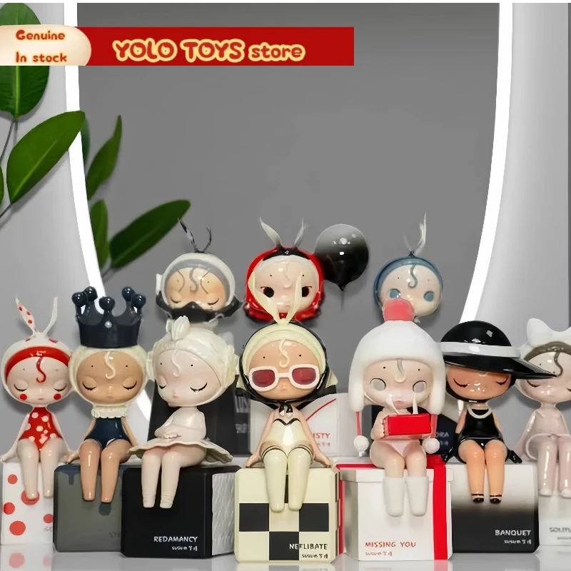 Фото Подлинная серия Susu Great Collector 2-го поколения, слепая коробка, модные игрушки, загадочная коробка, фигурки, праздничные подарки-сюрпризы №4