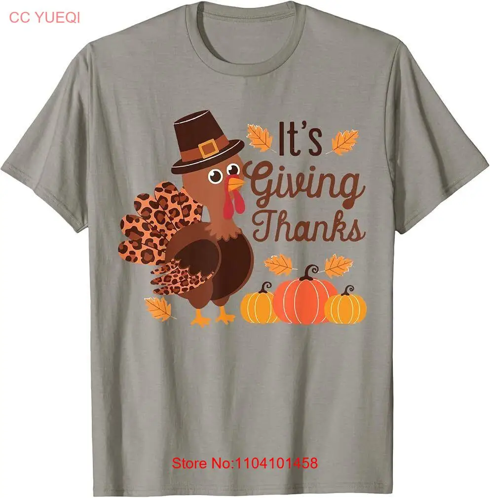 It’s Giving Thanks Turkey Thanksgiving T-Shirt