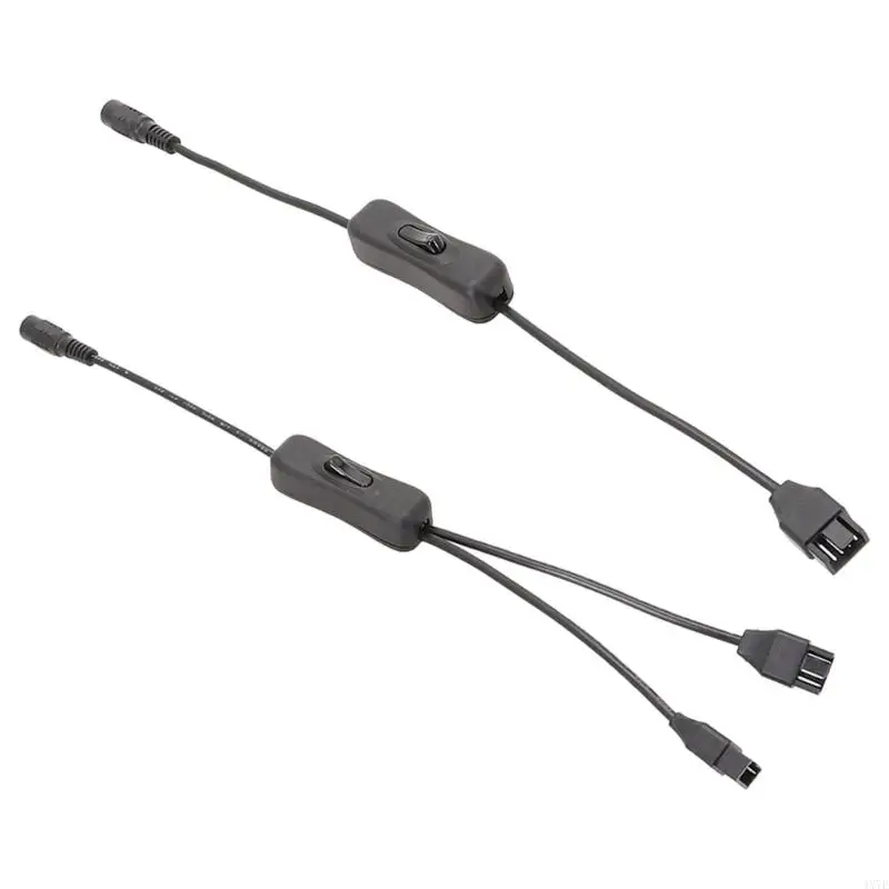 4x7e 33cm DC5.5x2,1 мм заглушка к 4PIN Computer PC Adapter Power Adapter Cable Подключите вентиляторы компьютера к внешнему