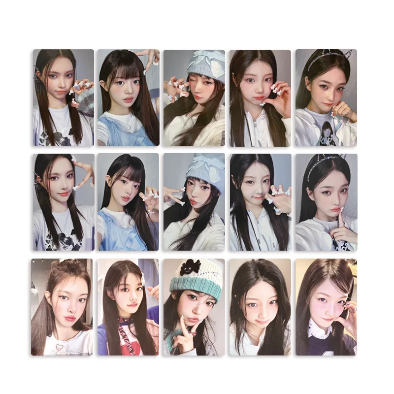 Фото 5 шт./компл. Kpop Idol Girl ILLIT новый альбом серии BOMB HD печатные фотокарточки YUNAH IROHA Lomo карты MINJU MOKA WONHEE фанаты подарки №5