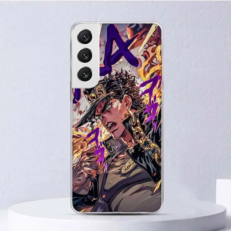 JoJo's Bizarre Adventure Kujo Jotaro Мягкий чехол для Samsung Galaxy S25 S24 S23 S22 Ultra Чехол для телефона S21 S20 FE S10 Plus S10E S25 (art.: 3920cd33a20e9) - 3920cd33a20e9
