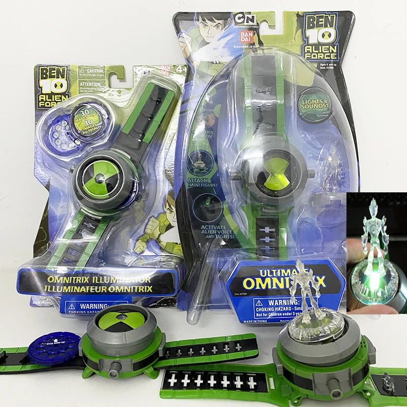 Фото Ben10 Omnitrix Watch Toy Японский проектор DAI Оригинальные часы Фигурка Ben Ten Omnitrix Стиль часов Модель игрушки Кукла 4 типа №3