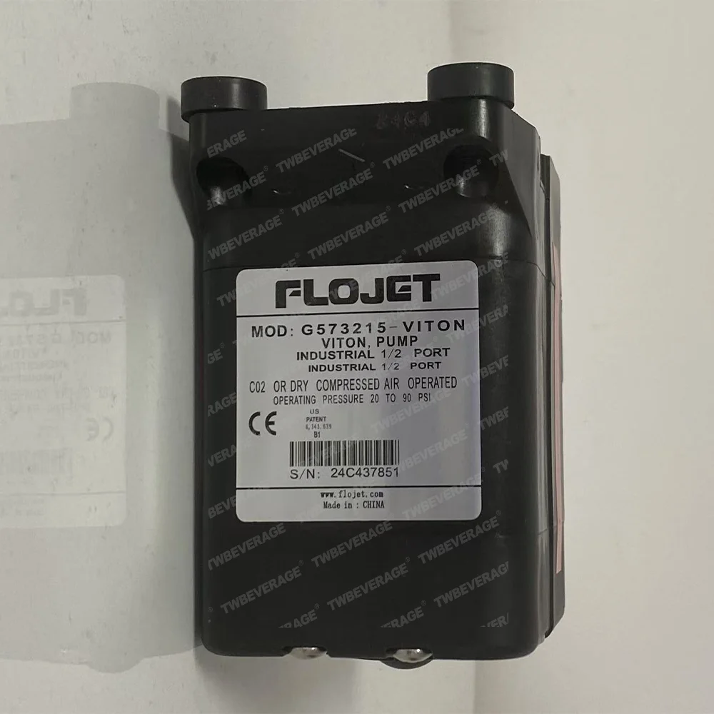 Насос Flojet VITON Насос для напитков для системы сиропа BIB G573215 Мембранный насос с пневматическим управлением