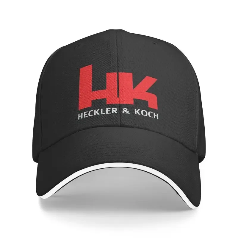 Бейсбольная кепка в стиле панк HK Heckler Firearms Koch Gun для женщин и мужчин, регулируемая шляпа для папы, защита от солнца