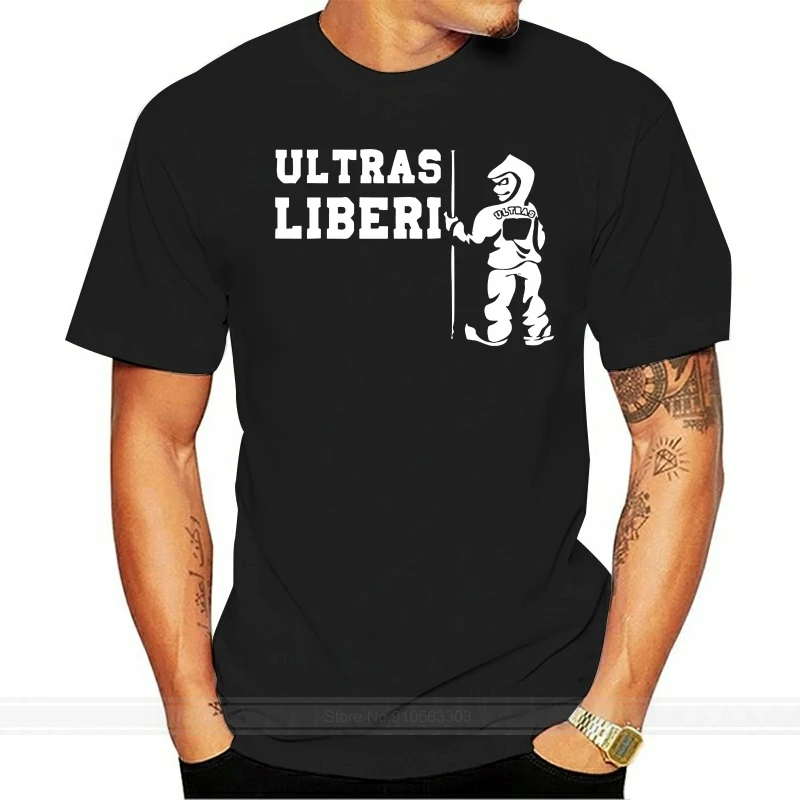 Лидер продаж, модная футболка, футболка Ultras hoолиганы, модная футболка, мужская хлопковая брендовая футболка teeshirt