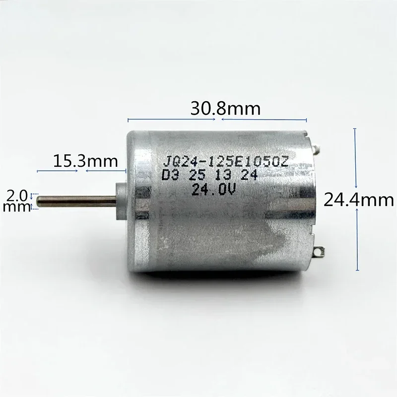 RF-370CB-081050 Мини 370 Двигатель постоянного тока 18 В 24 В 3780 об/мин Micro 24 мм Электрический щеточный двигатель из драгоценного металла Низкоскоростной тихий двигатель
