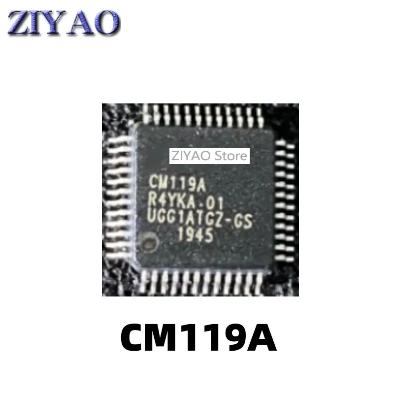 1 шт. CM119 CM119A QFP48 Встроенный аудио контроллер чип IC/USB звуковая карта чип