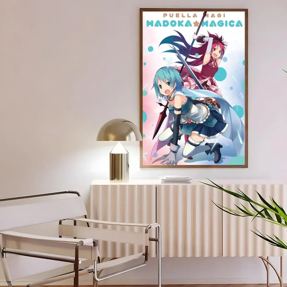 Фото P-Puella Magi M-Madoka Картина из фильма Каллиграфия HD Картина на холсте Настенный художественный декор Домашний офис Общежитие Гостиная Спальня №4