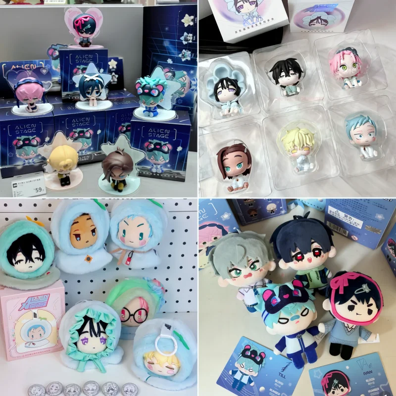 Фото Новая горячая Alien Stage Free Stage Blind Box Series Mizi Sua Ivan Till Luka Hyuna, аниме-фигурка, модель периферийных устройств, коллекционные декоративные игрушки №2
