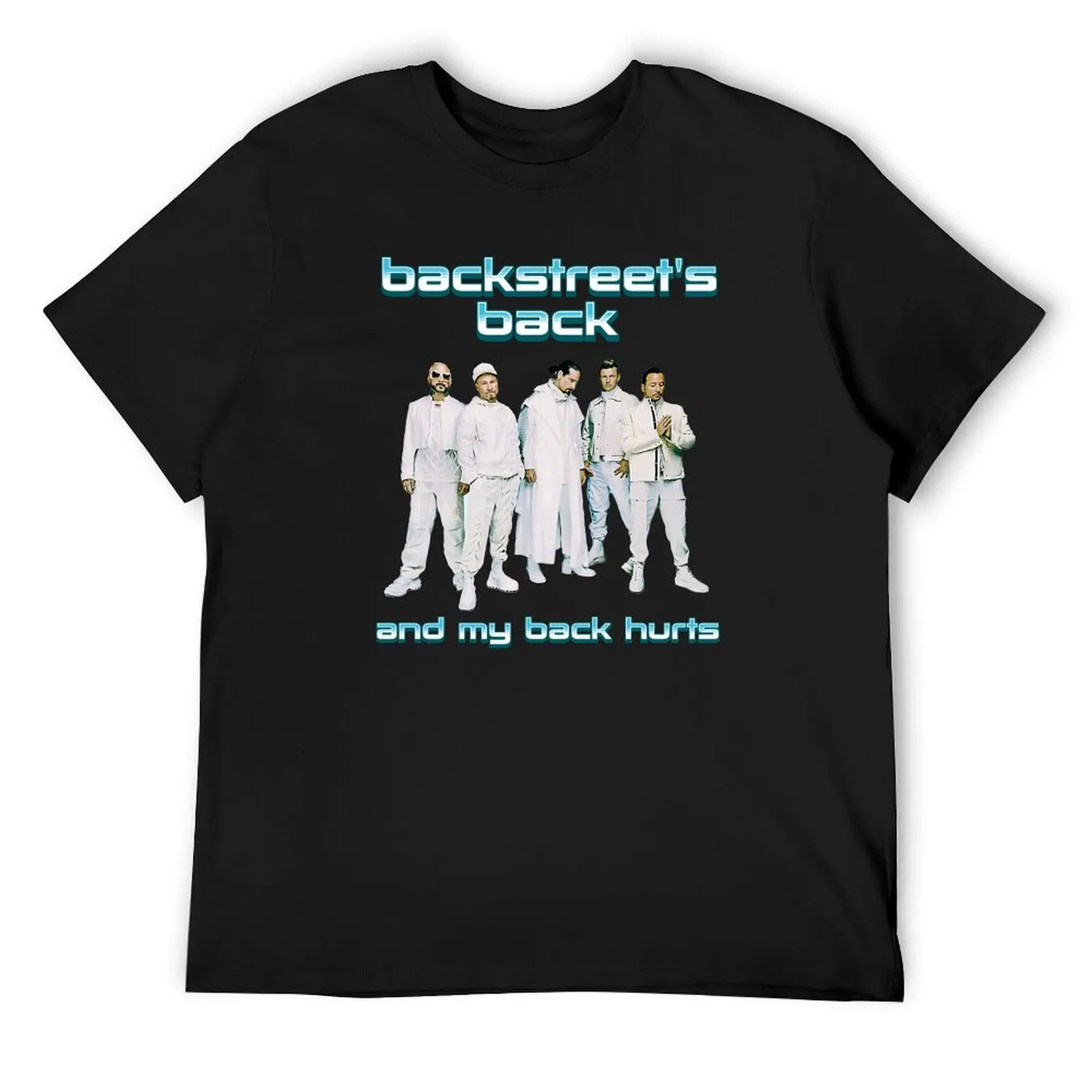 Назад и моя спина Боли, Sphere Millennium Tour 2025, Funny Millennial Boyband, мем 90-х годов, BSB, футболка Backstreetboys