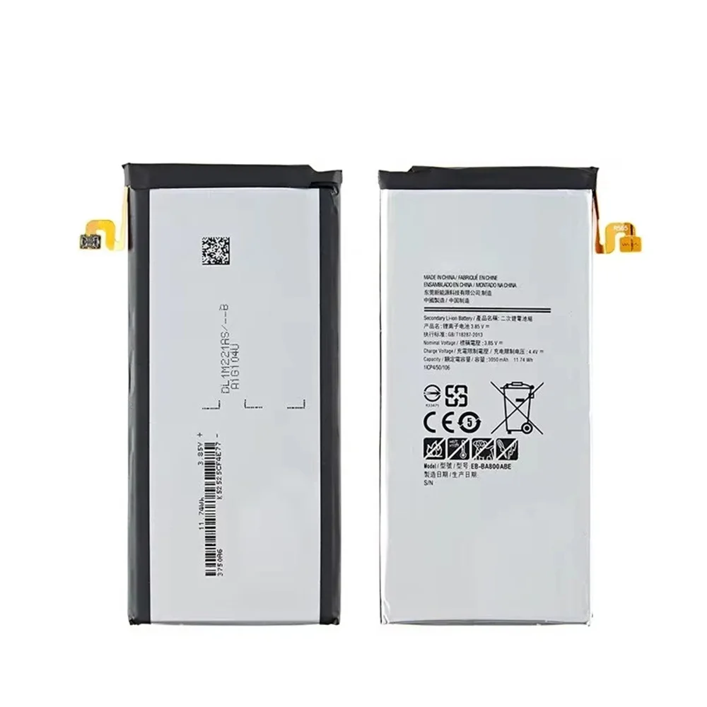 Фото Оригинальная сменная батарея для Samsung Galaxy A8 A8000 A800YZ A800F A800S, аккумуляторная батарея EB-BA800ABE, аккумуляторы + инструменты №2