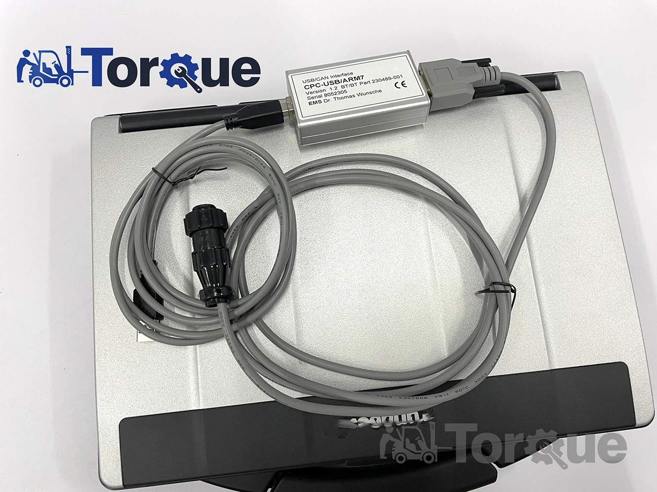CF53 ноутбук TruckCom ToyotaBT для Toyota BT CAN Suite Service TruckCom USB CAN интерфейс ARM7 BT вилочный погрузчик диагностический инструмент