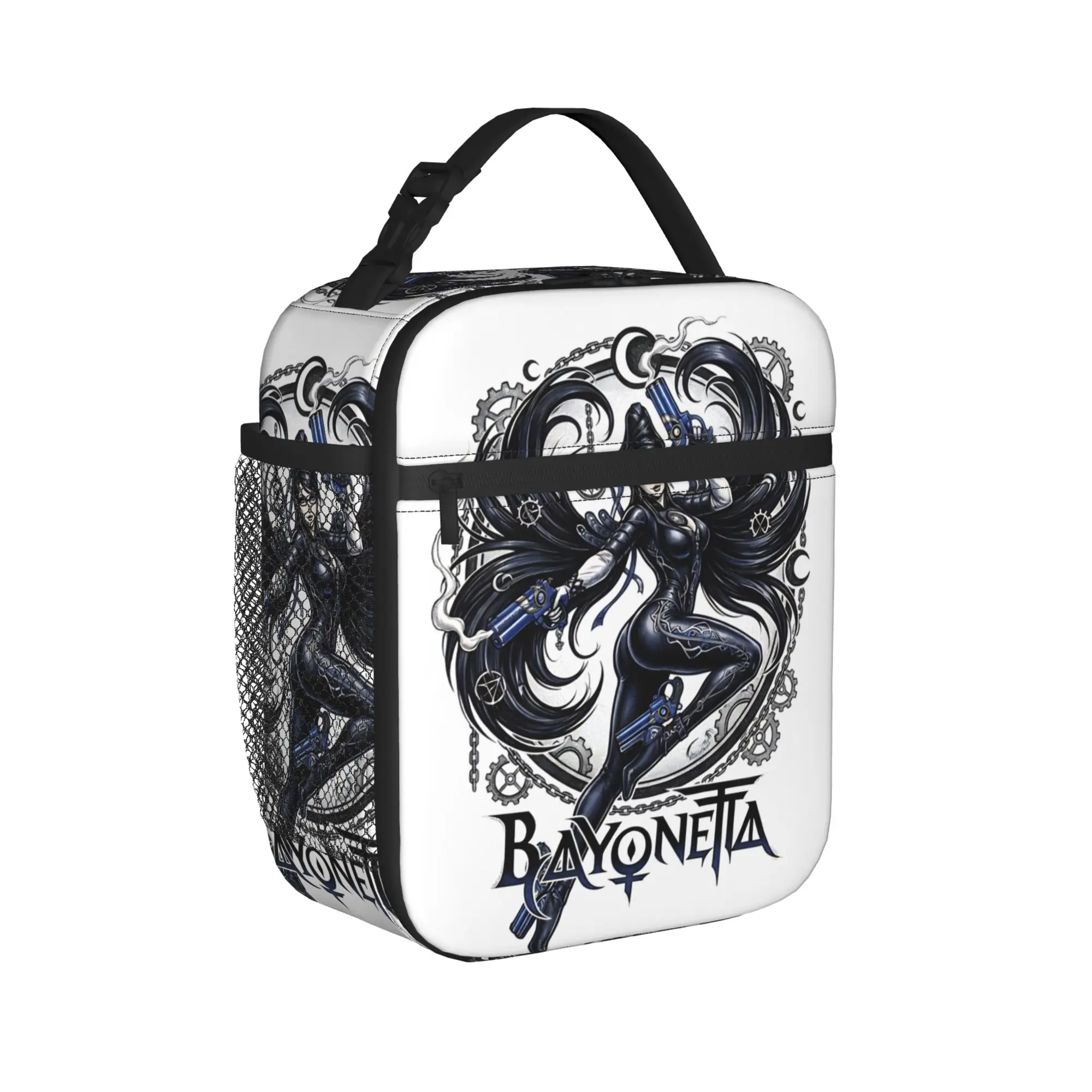 Стильная термосумка для обеда Bayonettas Stylish Witch, многоразовая, портативная сумка-контейнер для еды, ланч-бокс, сумка-бенто. Сумки специального назначения