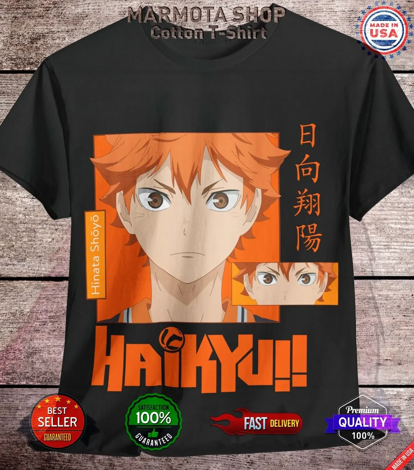 Футболка Hinata Shoyo Haikyuu Tobio Kageyama аниме японская футболка волейбол