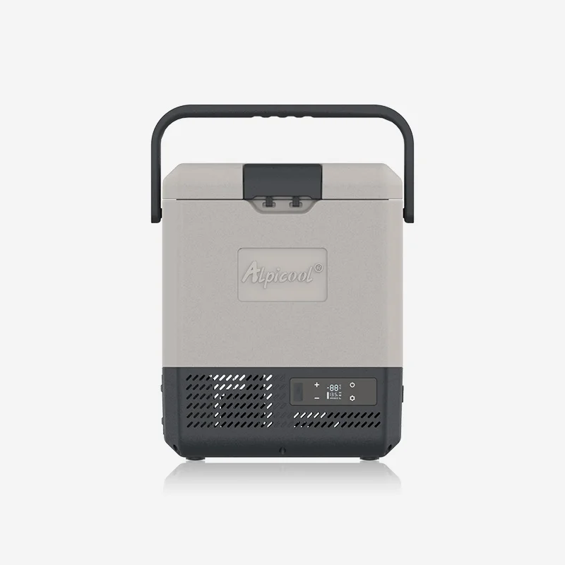 DC12/24V AC100-240V 8L 45W перезаряжаемый кемпинг еда портативный мини 12v автомобильный холодильник морозильник аккумулятор морозильник