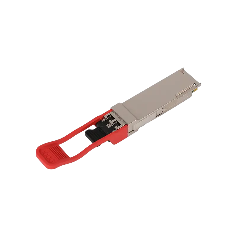 Фото Оптический трансивер 100G QSFP, модуль длины волны 40 км ER, одномодовый разъем LC SM, оптоволоконный трансивер 80 км, оптический трансивер 100 г №2