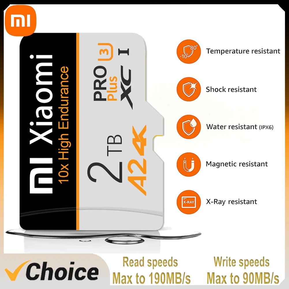 Xiaomi высокоскоростная мини SD карта памяти 256 Гб класс 10 Micro TF флэш-карта usb флеш-накопитель 64 Гб 128 ГБ для смартфона настольной камеры