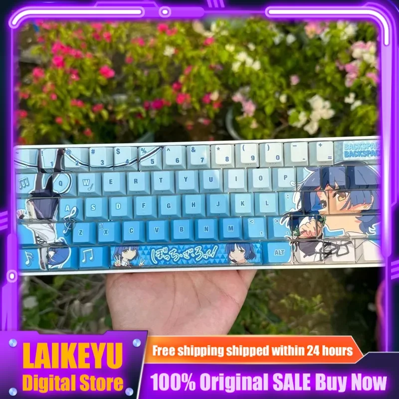 Bocchi the Rock Yamada Ryou аниме Keycap Cherry PBT на заказ милый механический набор клавиш для ПК игровые аксессуары подарок