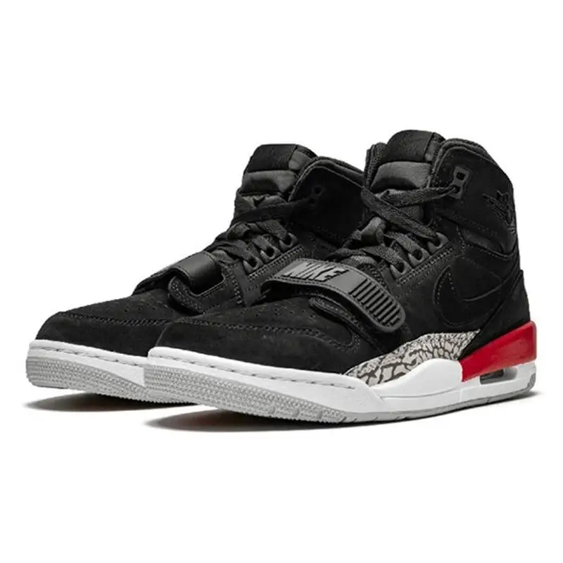 Фото Кроссовки Nike Jordan Legacy 312 Black Fire Red AV3922-060 №3
