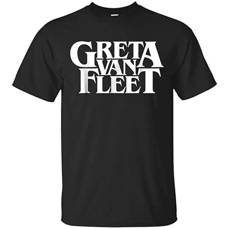 Аутентичная футболка с логотипом GRETA VAN FLEET Sci fi, черная, XS 3XL, НОВАЯ