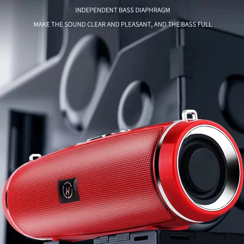 Фото Портативная Беспроводная колонка Caixa De Som, Bluetooth 200 Вт, высокомощная уличная аудиосистема 3D Stereo Surround TWS FM, голосовая Акция RHDE №2