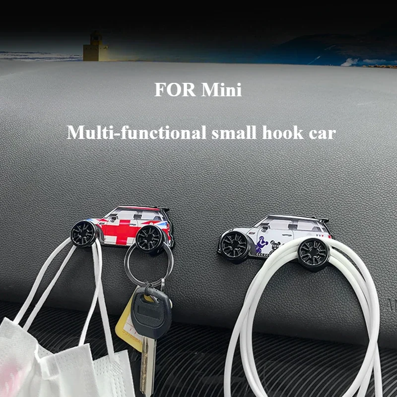 ДЛЯ BMW minicooper Mini украшение интерьера модель автомобиля многофункциональный маленький крючок для хранения принадлежностей для интерьера