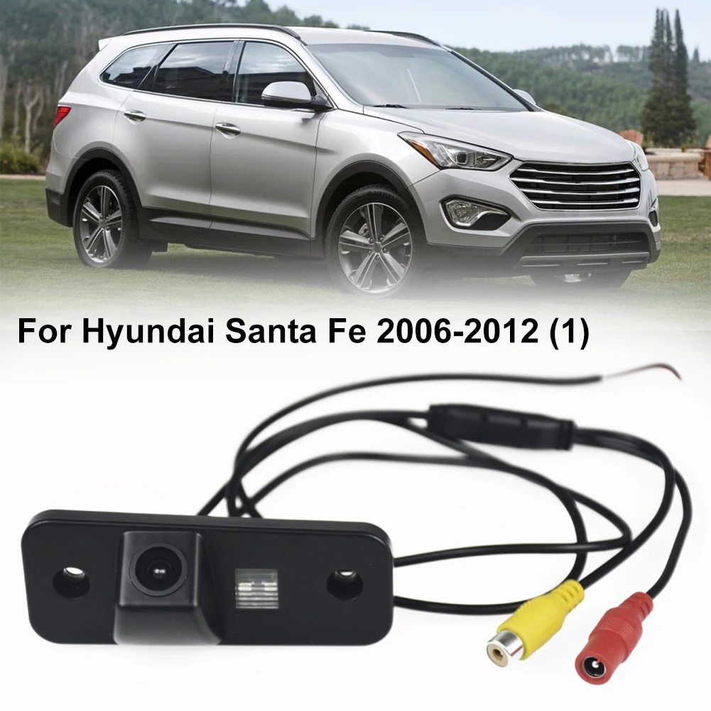 Камера заднего вида для Hyundai Santa Fe 170-2006 PAL/NTSC, 2012 °