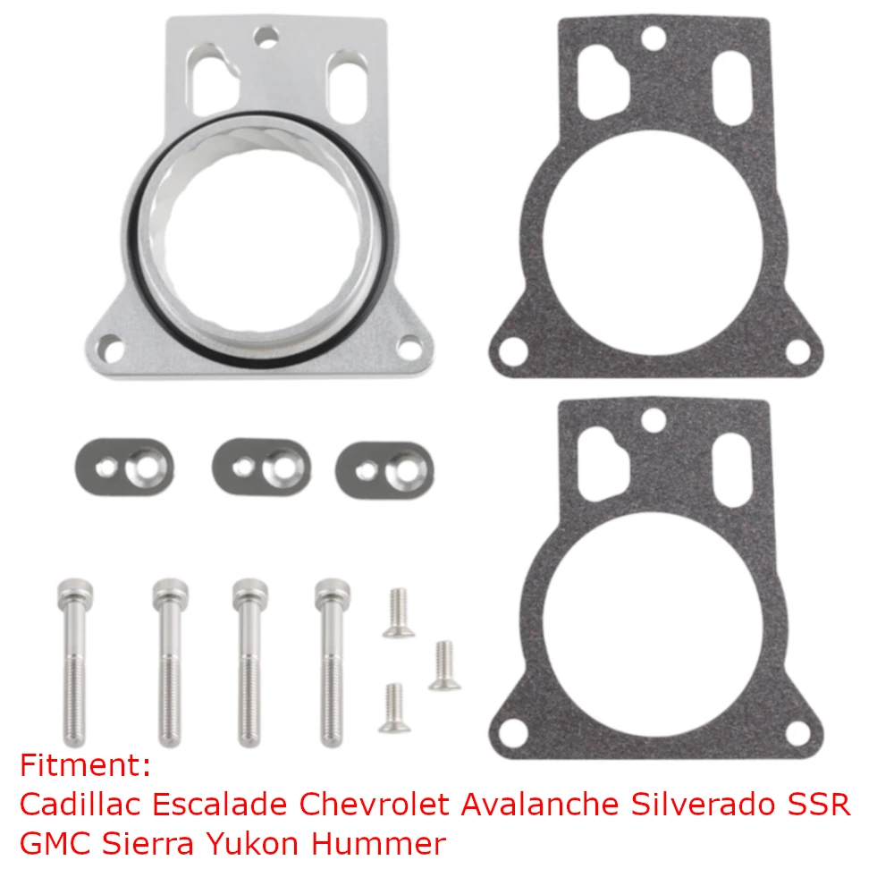 Детали двигателя, проставка корпуса дроссельной заслонки для Cadillac Escalade Chevrolet Avalanche Silverado SSR GMC Sierra Yukon Hummer