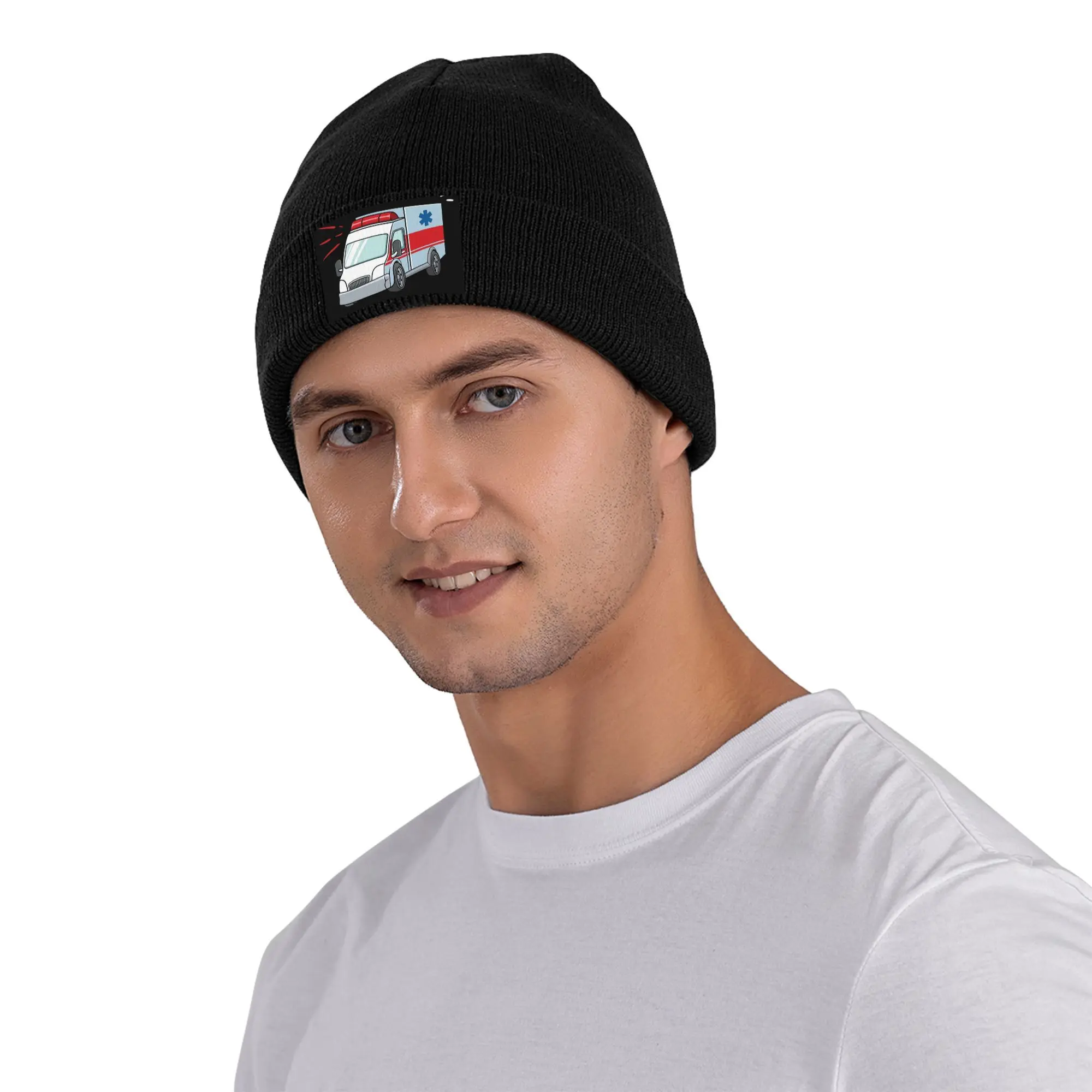Wee Woo, скорая помощь, фельдшер, неотложная медицина, подарок, зимние шапочки Skullies, шапка, теплые осенние вязаные шапки, шапки для женщин и мужчин