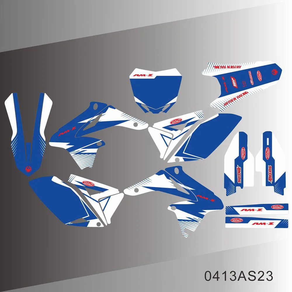 Графические наклейки для SUZUKI RMZ250 RMZ 250 2010 2011 2012 2013 2014 2016 2017 2018