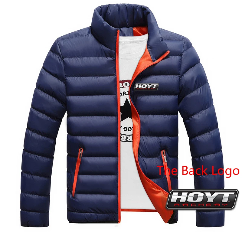 Фото Новинка 2024, Мужская осенняя куртка HOYT Archery Huntinger Bows, Высококачественная удобная хлопковая куртка для отдыха, четыре цвета №2