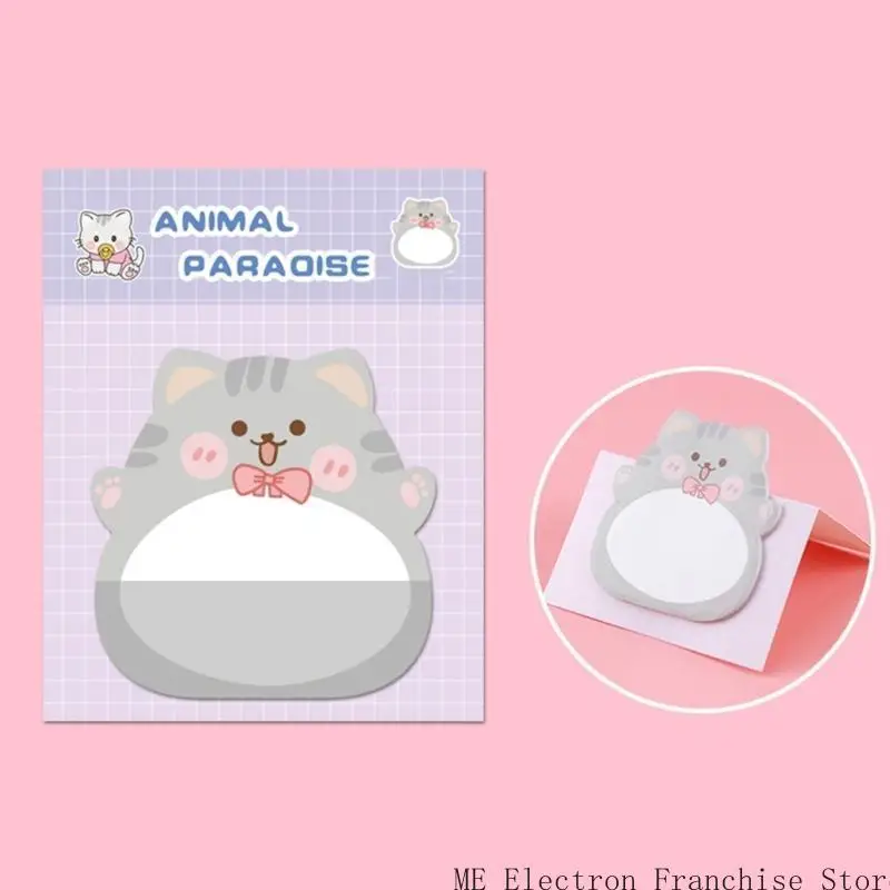 Фото T5EA Cartoon Adhesive Notes 60x58 мм карманные ноты маленькая бумага для ноты. №2
