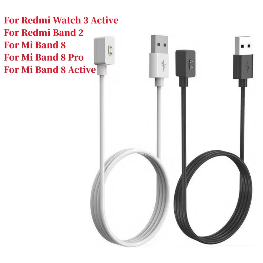 USB-кабель для зарядки Xiaomi Band 8 Active Mi Band 8 Pro, магнитный зарядный адаптер для Redmi Watch 3 4