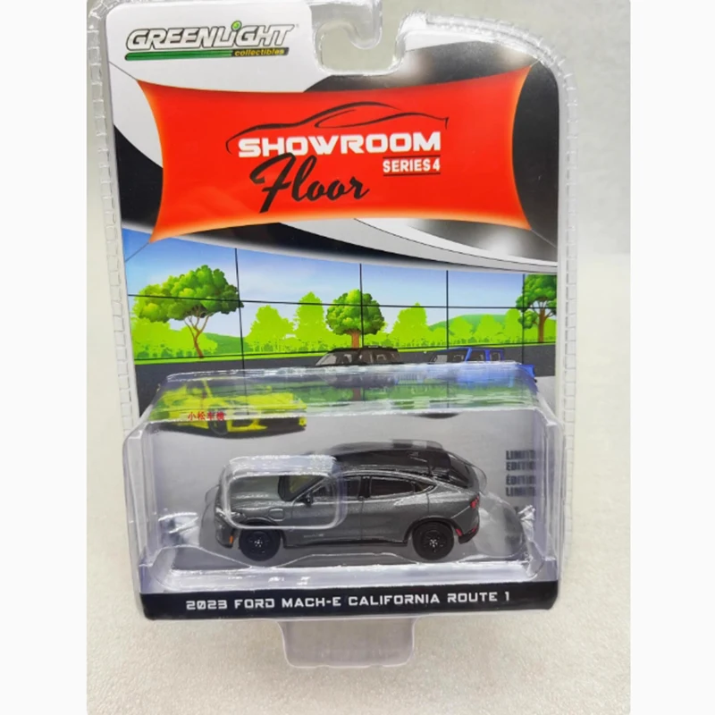 Фото Литой под давлением Greenlight, масштаб 1/64, 2023, Ford Mustang Mach-E GT, модель автомобиля из сплава, праздничные подарки, игрушки №3